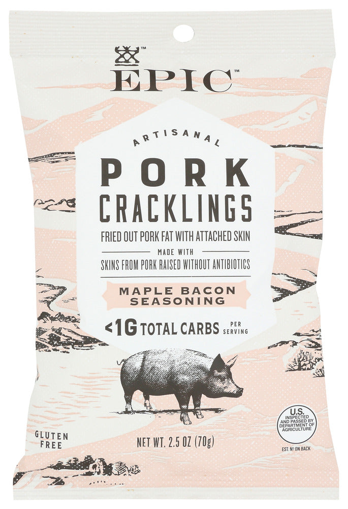 EPIC: Seasonin Prk Mple Bacon, 2.5 oz