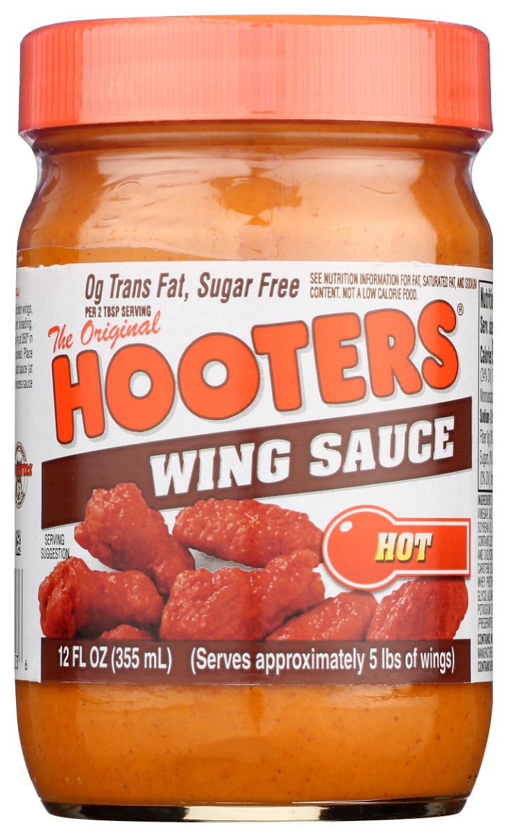 HOOTERS: Hot Wing Sauce, 12 oz