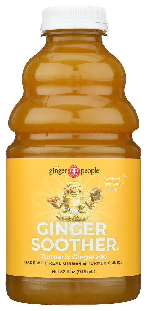 GINGER PEOPLE: Ginger Soother Turmeric Gingerade, 32 oz