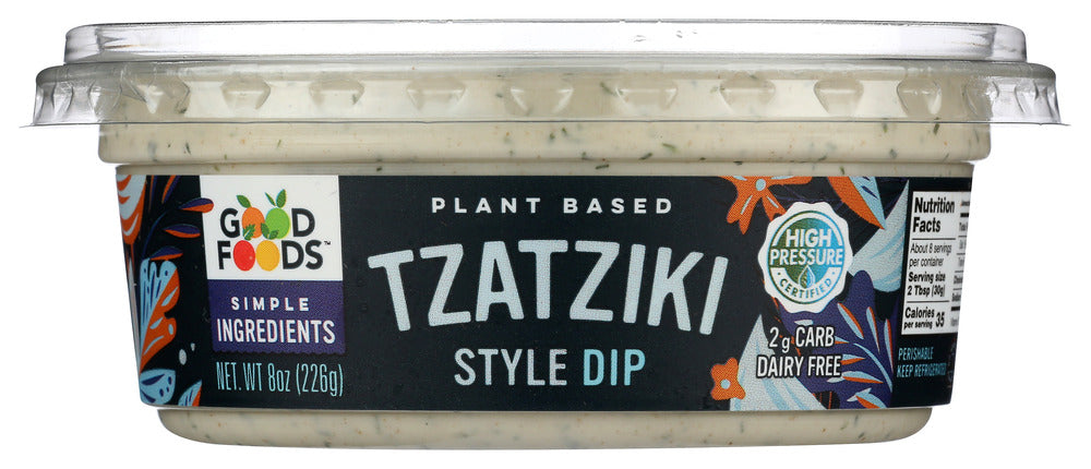 GOOD FOODS: Tzatziki Dip, 8 oz