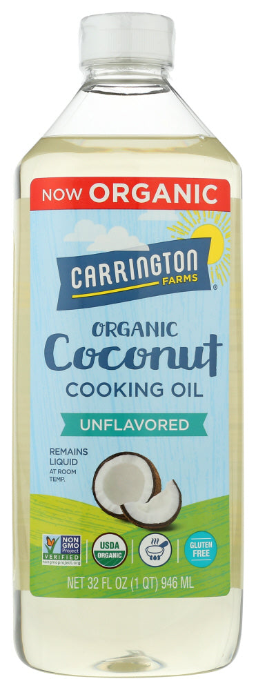 CARRINGTON FARMS: Unflavored Oil Organic Coconut, 32 fo