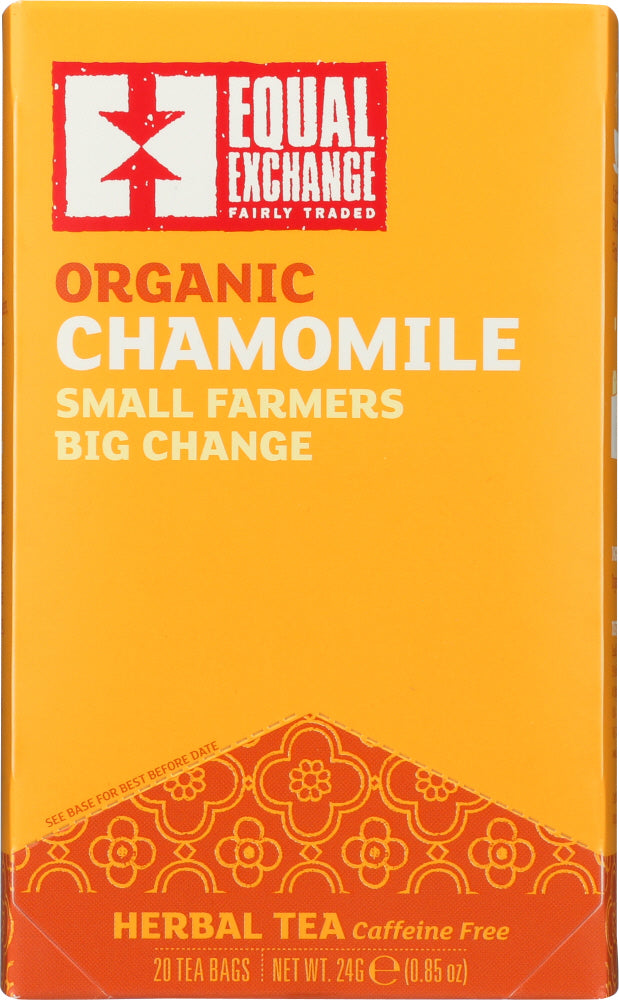 EQUAL EXCHANGE: Tea Chamomile Organic, 20 bg