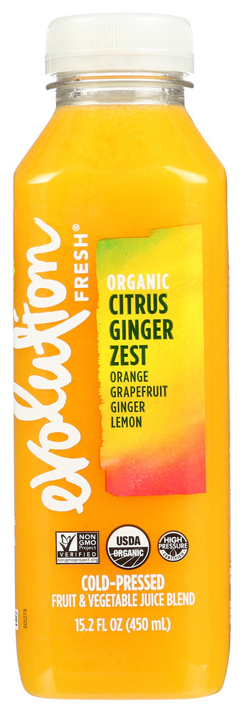 EVOLUTION: Juice Citrus Ginger Zest, 15.2 oz