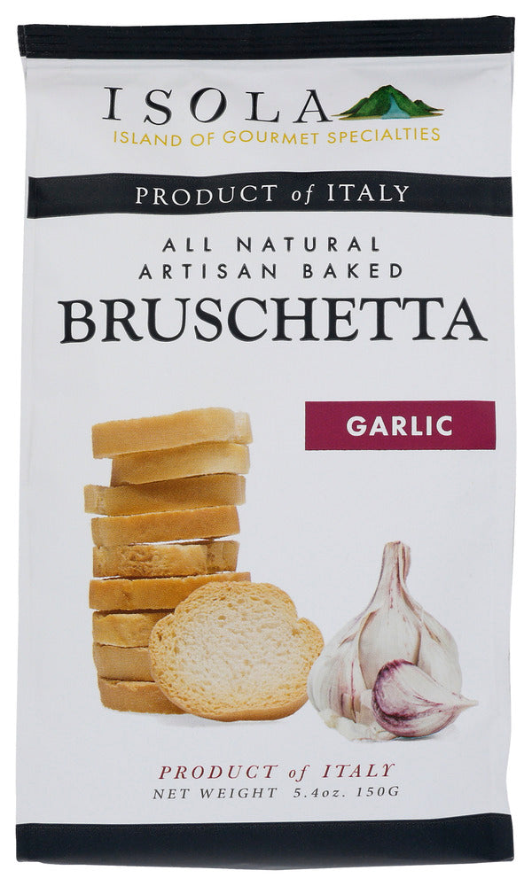 ISOLA SIGNATURE: Bruschetta Garlic, 5.4 OZ