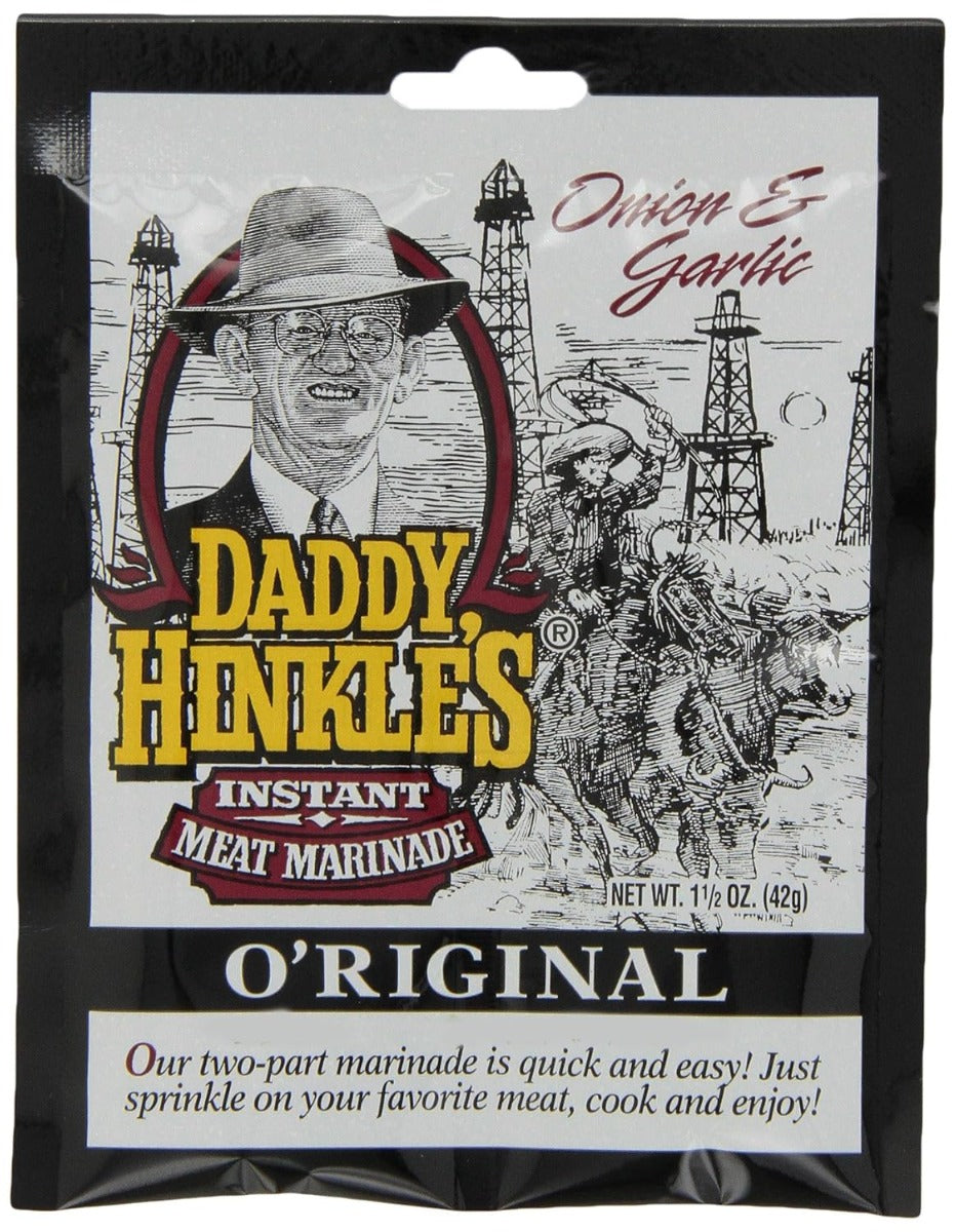 DADDY HINKLE: Instant Meat Marinade Original, 1.5 oz