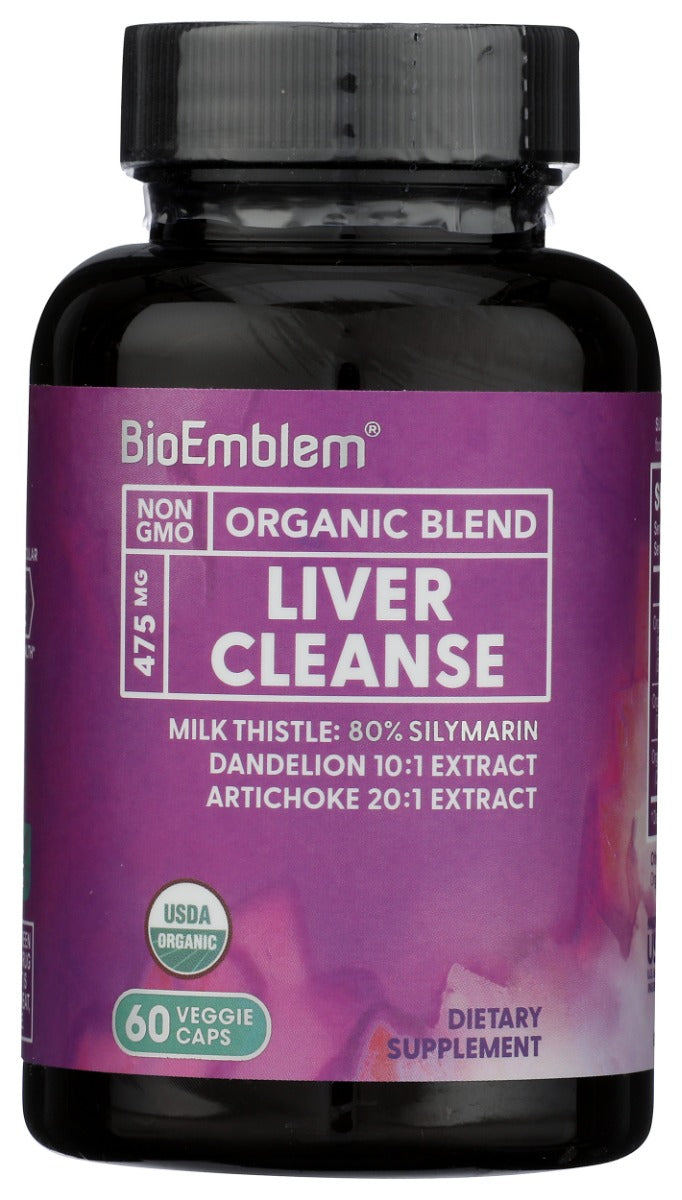 BIOEMBLEM: Organic Liver Cleanse, 60 vc