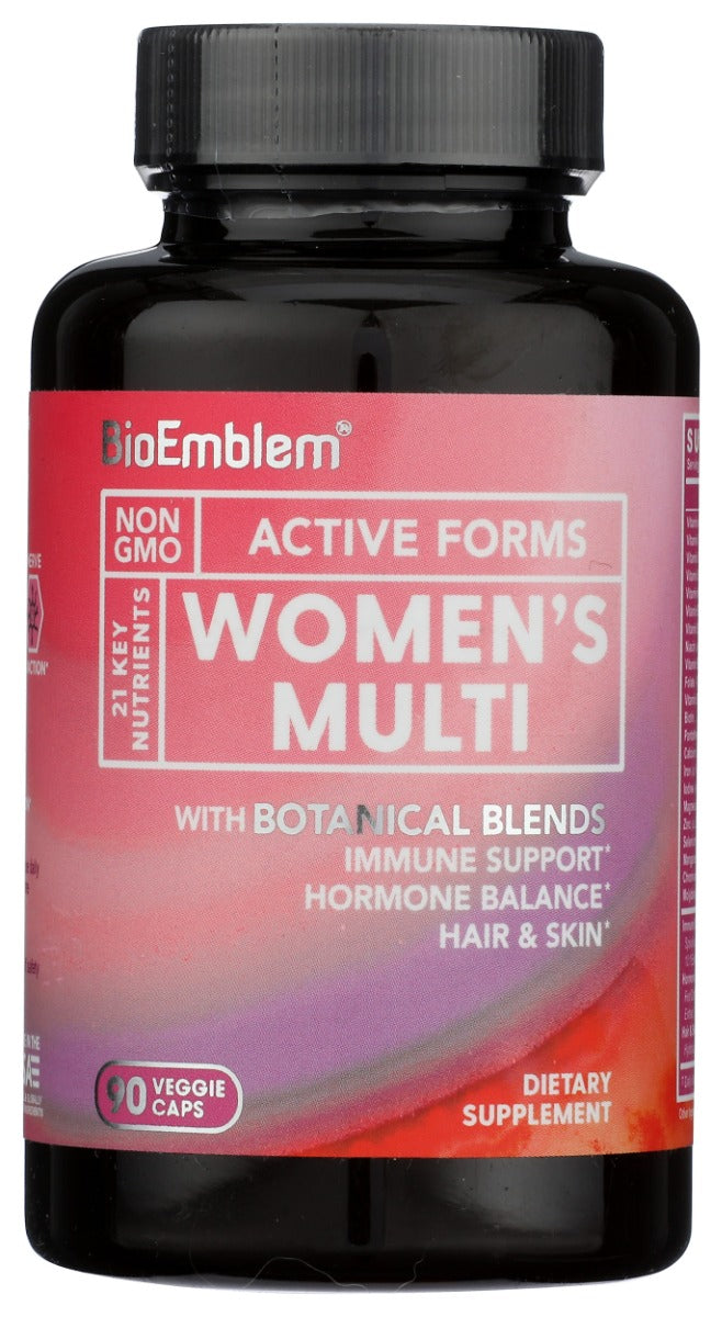 BIOEMBLEM: Women's Multivitamin, 90 vc