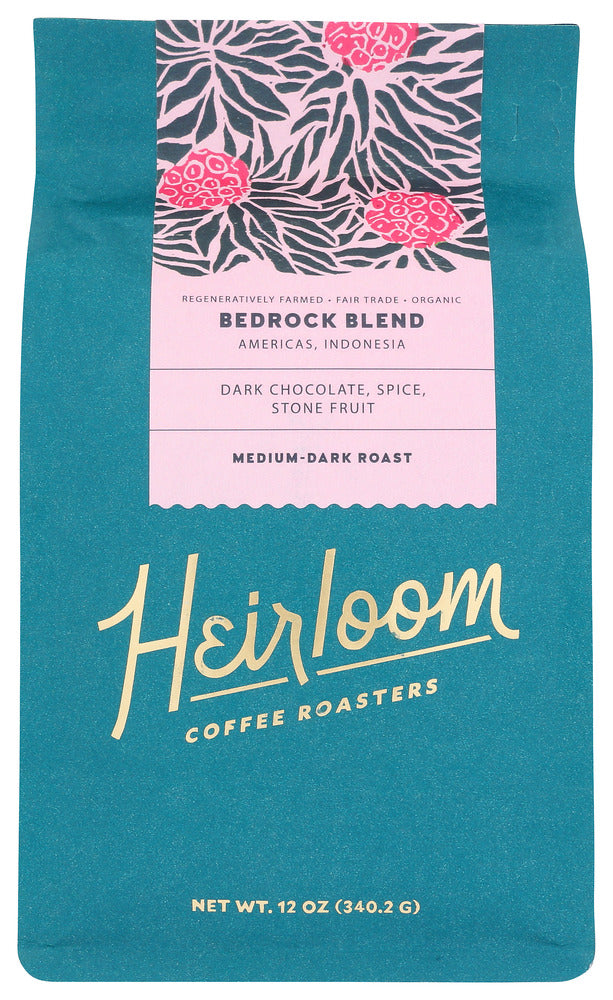 HEIRLOOM: Coffee Bedrock Blend, 12 OZ