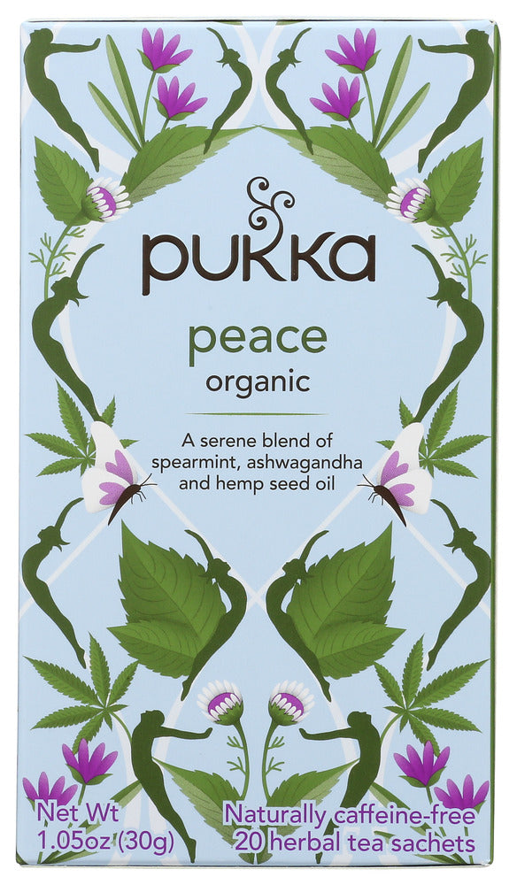 PUKKA HERBS: Peace Organic Herbal Tea, 20 bg