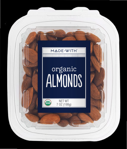 MADE WITH: Organic Almonds Nut Tub, 7 oz