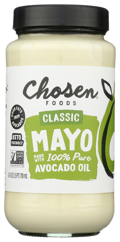 CHOSEN FOODS: Mayo Avocado Oil, 24 oz