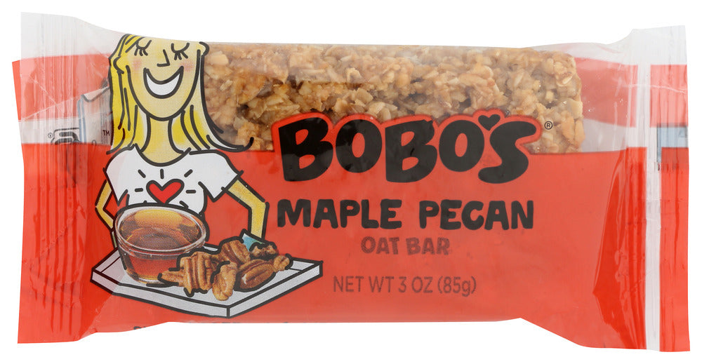 BOBO'S: Maple Pecan Oat Bar, 3 oz