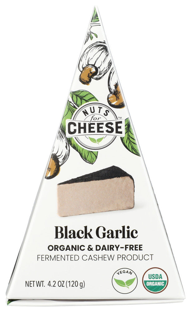 NUTS FOR CHEESE: Cheese Black Garlic Ew, 4.2 oz