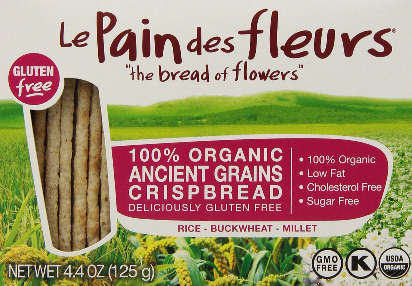 LE PAIN: Crispbread Ancient Grains, 4.41 oz