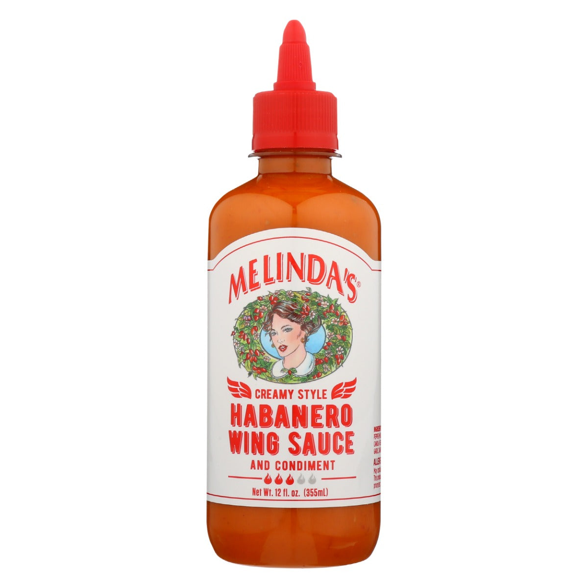 MELINDAS: Creamy Style Habanero Wing Sauce, 12 oz