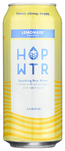 HOP WTR: Sparkling Hop Water Lemonade, 16 fo