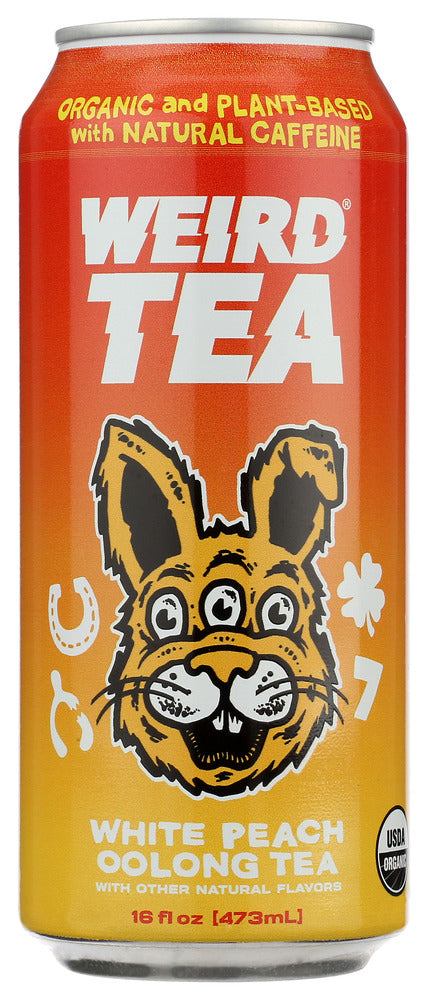 DRINK WEIRD: White Peach Oolong Tea, 16 fo