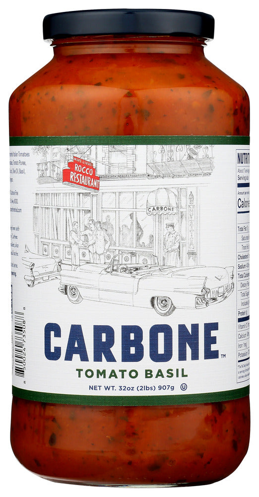 CARBONE: Sauce Tomato Basil, 32 oz