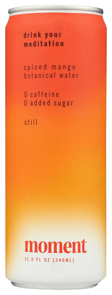 MOMENT: Water Still Botanical Spiced Mango, 11.5 fo