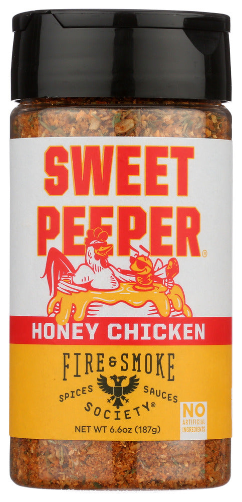 FIRE AND SMOKE: Rub Sweet Peeper, 5 OZ