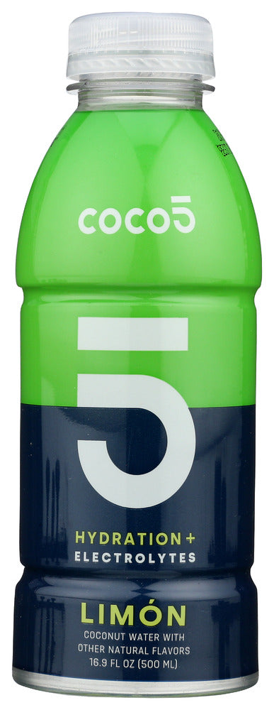 COCO5: Limon Coconut Water, 16.9 fo
