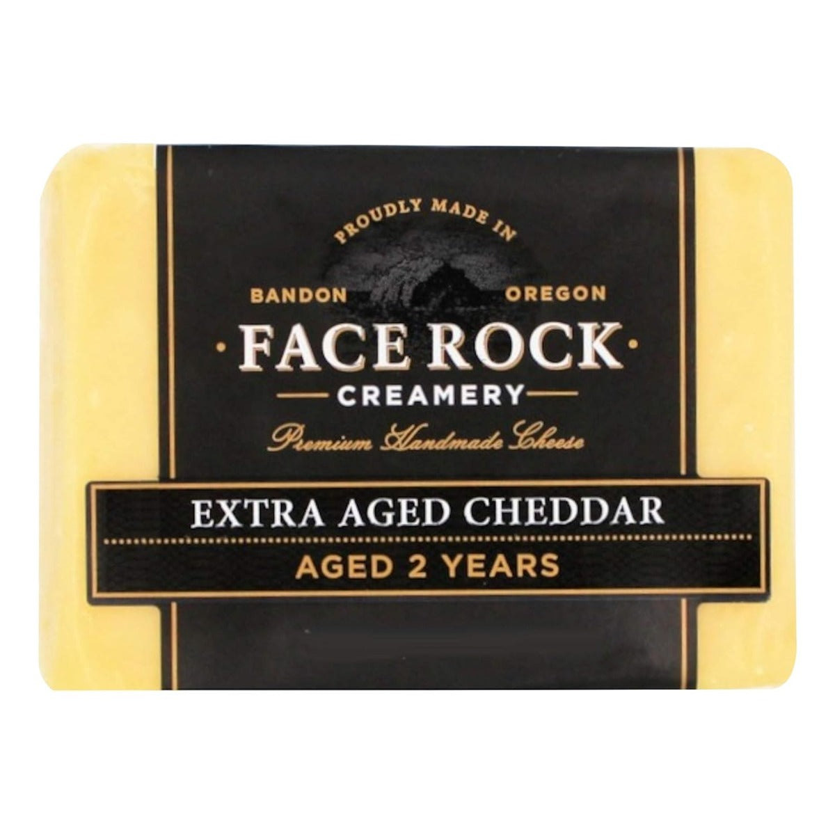 FACE ROCK: Extra Aged Cheddar Cheese, 6 oz