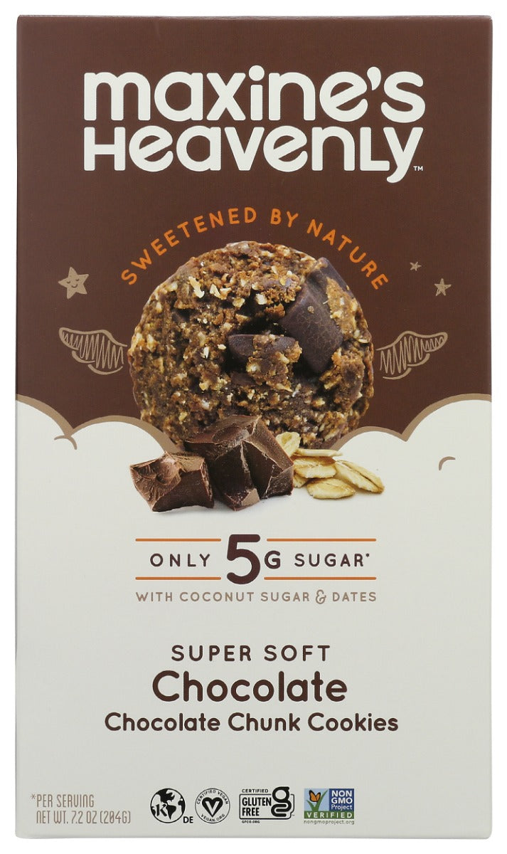MAXINES HEAVENLY: Cookie Chocolate Chocolate Chunk, 7.2 oz