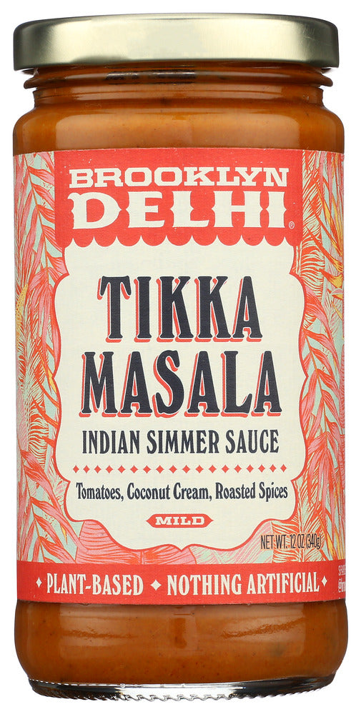 BROOKLYN DELHI: Sauce Simmer Tikka Masala, 12 oz