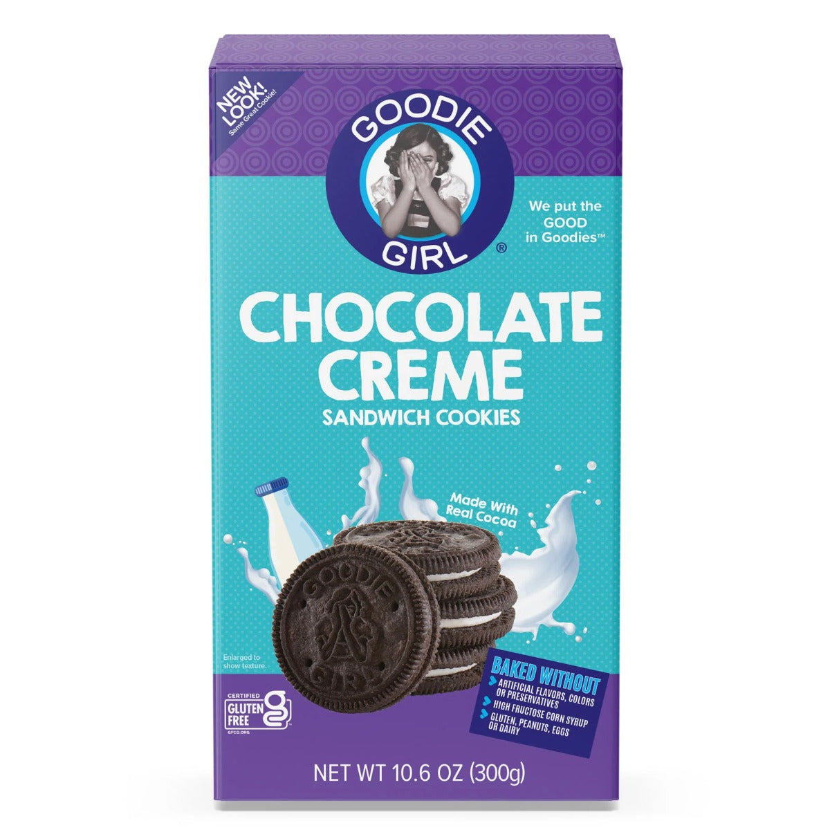 GOODIE GIRL: Chocolate Creme Sandwich Cookies, 10.6 oz