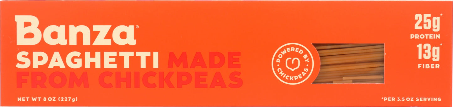BANZA: Pasta Spaghetti, 8 oz
