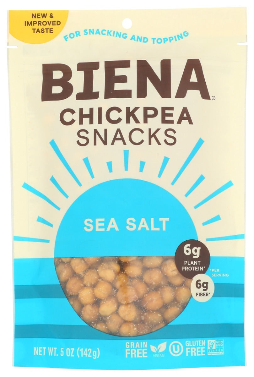 BIENA: Chickpea Snacks Sea Salt, 5 oz