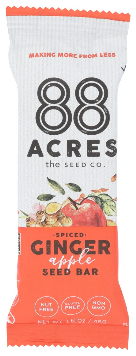 88 ACRES: Apple Ginger Crisp Seed Oat Bars, 1.6 oz