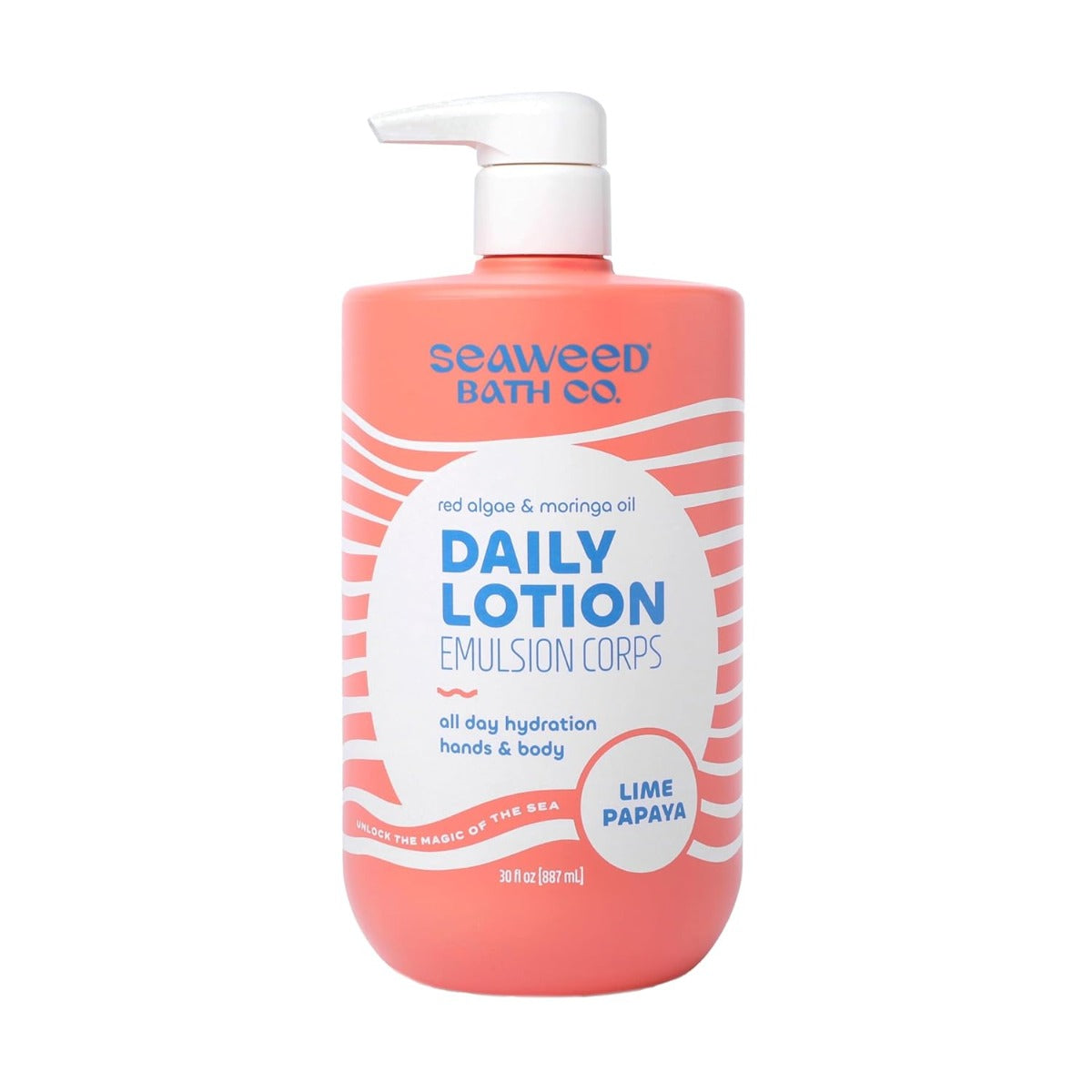SEAWEED BATH COMPANY: Daily Lotion Lime Papaya, 30 fo