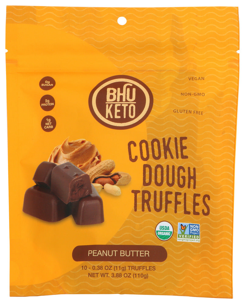 BHU FOODS: Truffles Ckie Dgh Pnut Bt, 5.29 OZ
