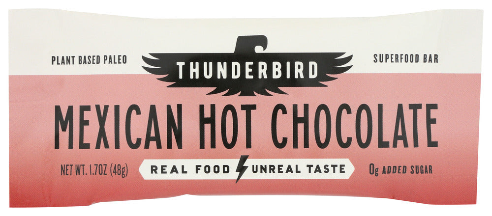 THUNDERBIRD ENERGETICA: Bar Mexican Hot Choc, 1.7 oz