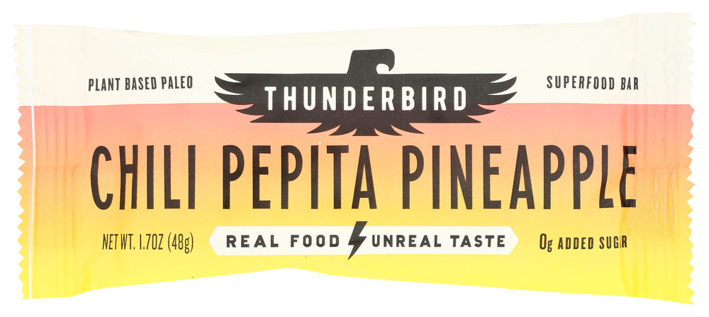 THUNDERBIRD ENERGETICA: Bar Chil Pepita Pneappl, 1.7 oz