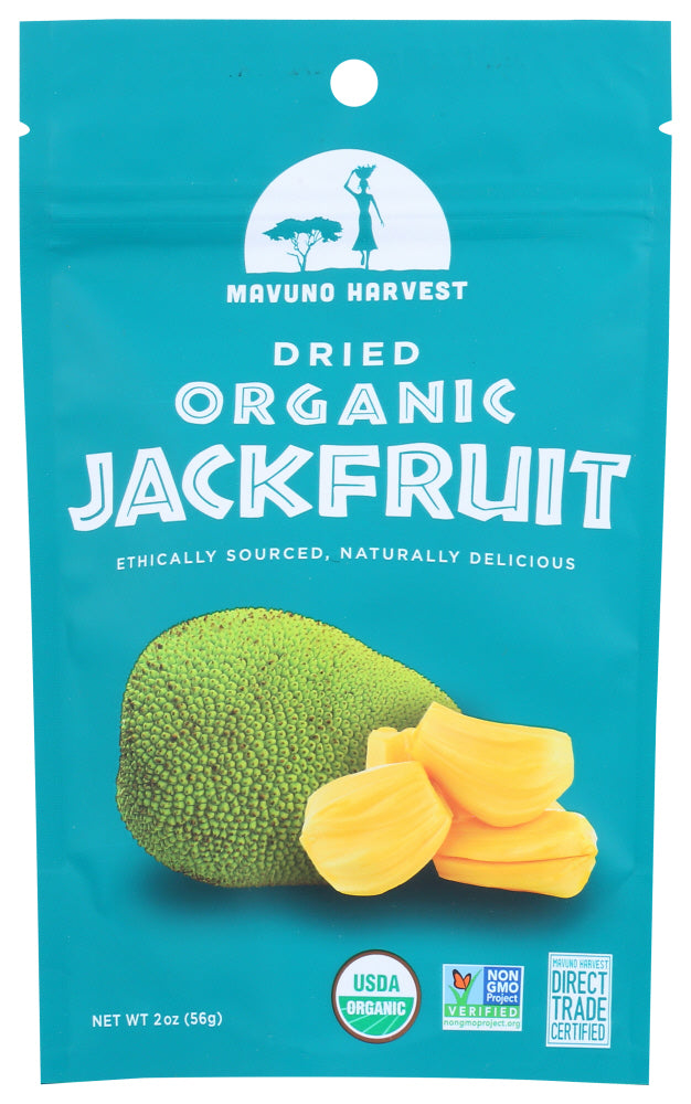 MAVUNO HARVEST: Dried Fruit Organic Jackfruit, 2 oz