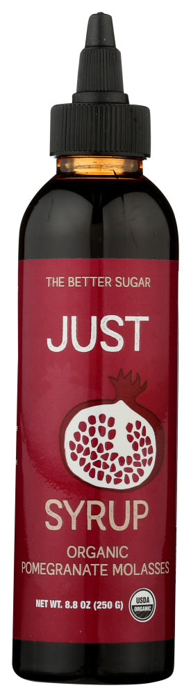 JUST DATE SYRUP: Organic Pomegranate Molasses, 8.8 oz