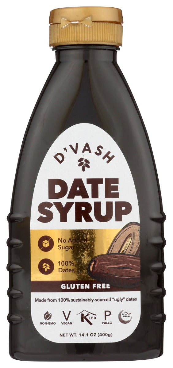 DVASH ORGANICS: Nectar Date Squeeze Bottle, 14.1 oz