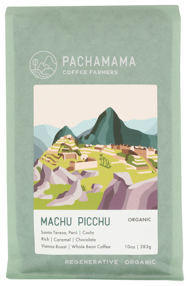 PACHAMAMA COFFEE COOPERATIVE: Machu Picchu Organic Coffee, 10 oz