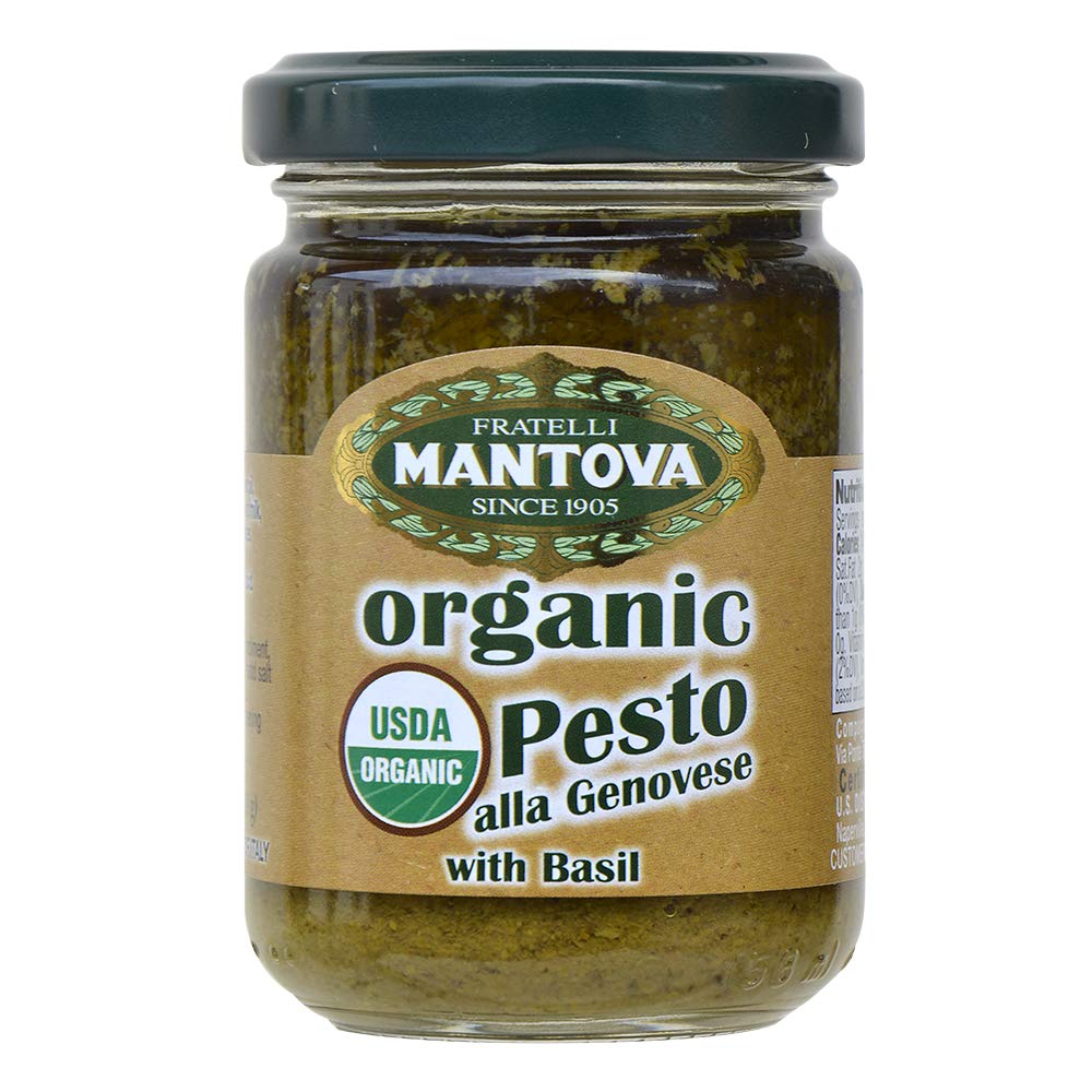 MANTOVA: Organic Pesto Genovese, 4.6 oz