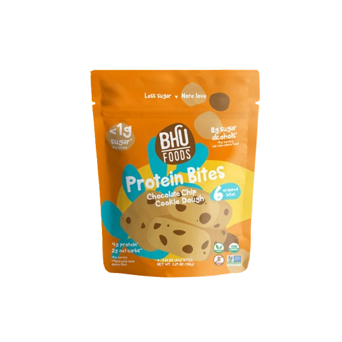 BHU FOODS: Protein Bites Chocolate Chip Cookie Dough, 5.29 oz