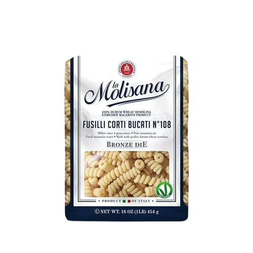 LA MOLISANA: Fusilli Corti Bucati N 108 Pasta, 16 oz