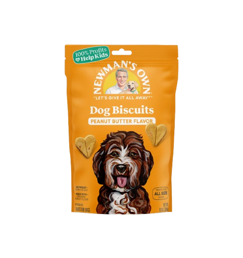 NEWMANS OWN: Peanut Butter Flavor Dog Biscuits, 10 oz