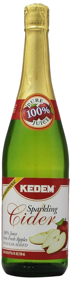 KEDEM: Sparkling Apple Cider Juice, 25.4 fo
