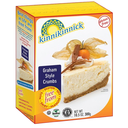 KINNIKINNICK: Graham Style Cracker Crumbs, 10.5 oz