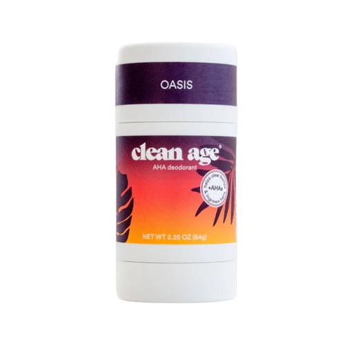 CLEAN AGE: Oasis AHA Deodorant, 2.25 oz