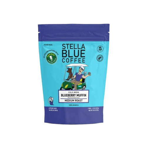 STELLA BLUE: Blueberry Muffin Cold Brew Coffee, 10.5 oz
