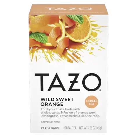 TAZO: Wild Sweet Orange Herbal Tea, 20 bg