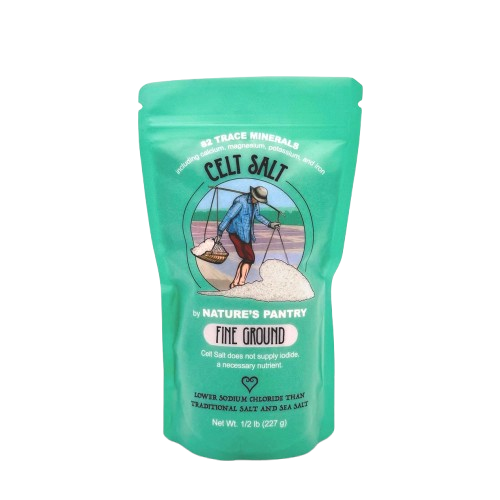 CELT SALT BY NATURES PANTRY: Salt Fine Ground, 0.5 lb